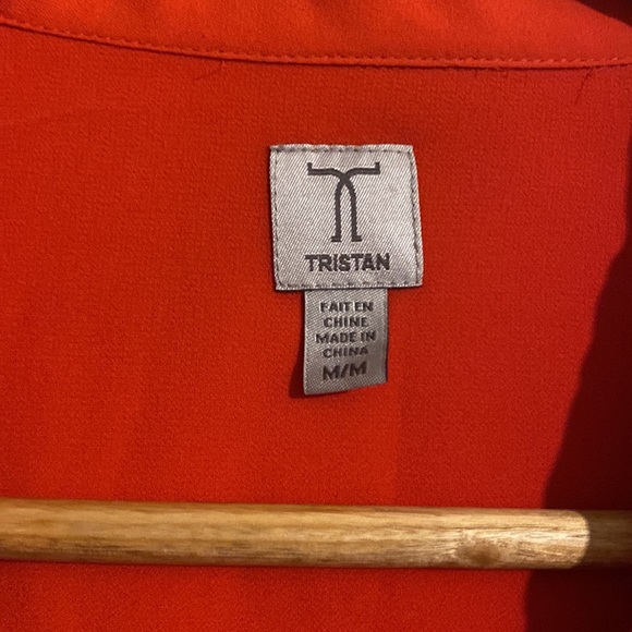 Super Adorable Red and White Business Dress - Picture 2 of 5